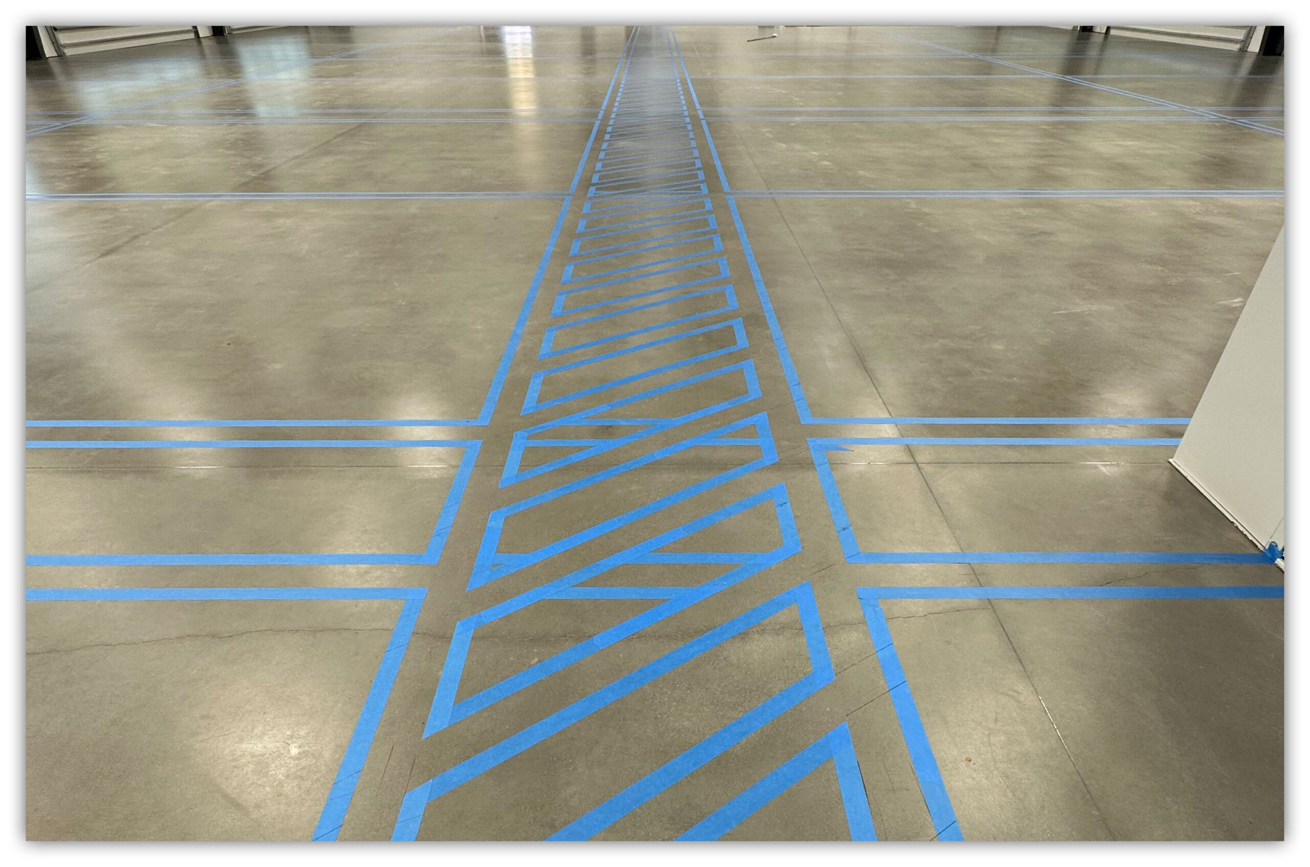 Warehouse Safety Striping