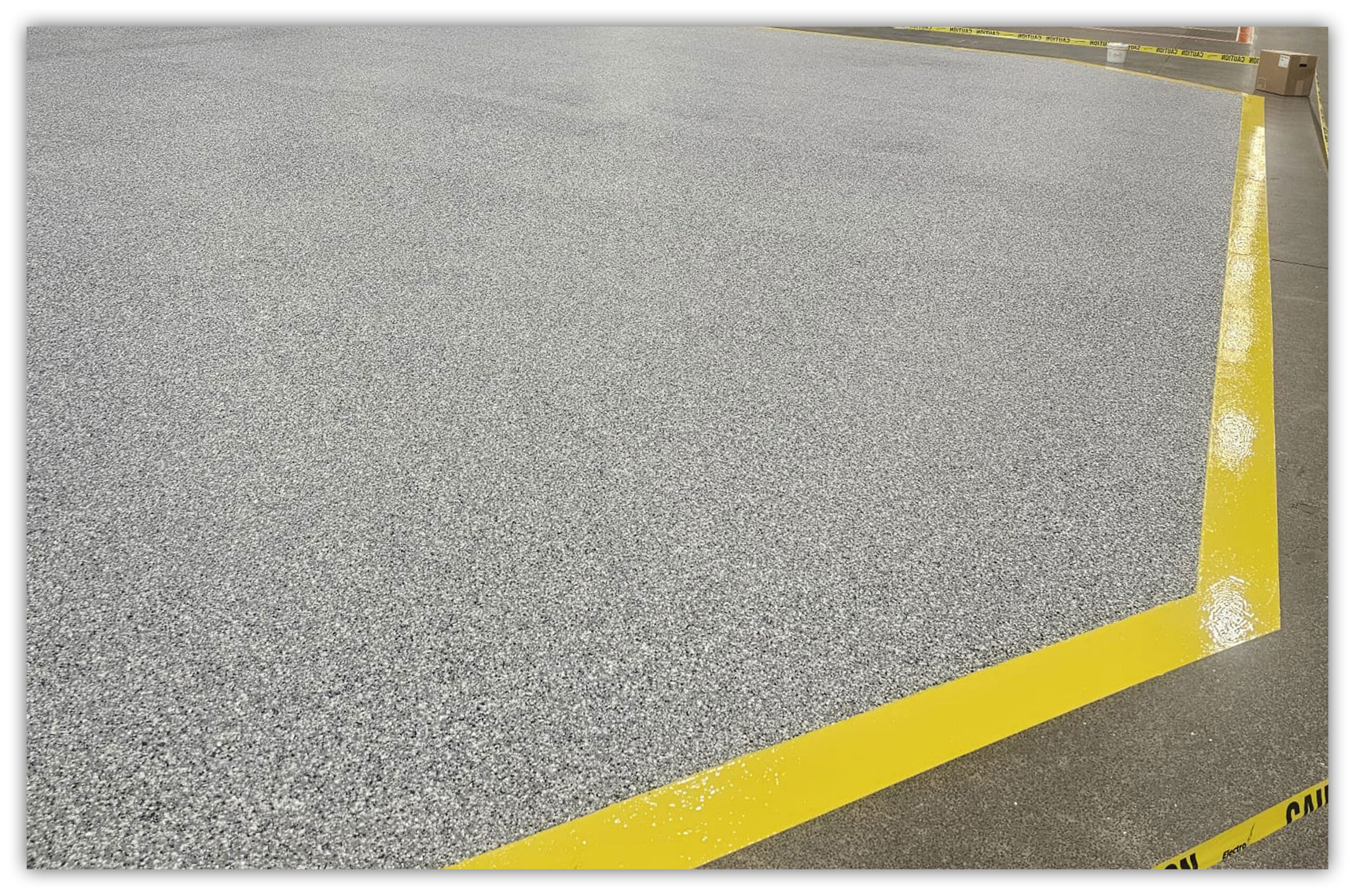 warehouse safety striping