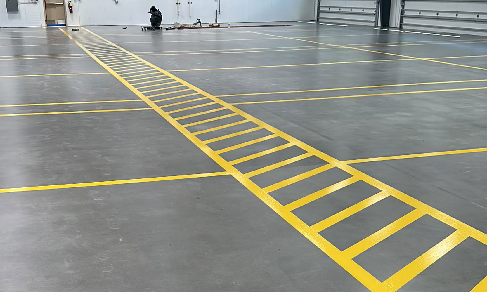 Warehouse Safety Striping